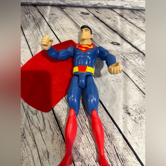 Superhero/Justice league Superman action figure 12 inches tall poseable - Picture 13 of 14
